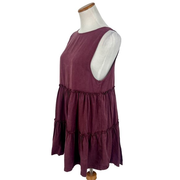RARE NWOT Knot Sisters Tiered Hem Strappy Back Skater Dress | Coquette Grunge OS - Picture 11 of 16